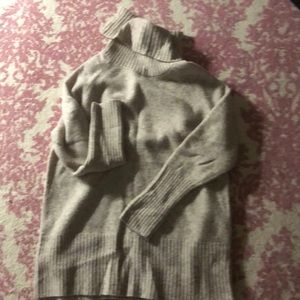 Banana Republic comfey sweater with side zipper.